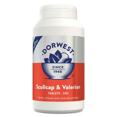 Dorwest Scullcap & Valerian Herbal Tablets