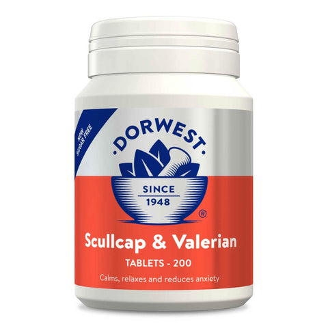 Dorwest Scullcap & Valerian Herbal Tablets