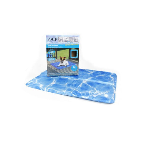 Cooling Dog Mat With Special Cooling Gel - All For Paws Chill Out Always Cool Dog Mat (Sizes Medium/Large)