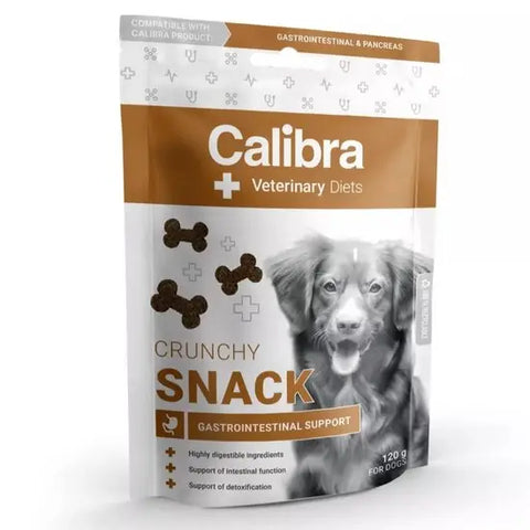 Calibra VD Gastrointestinal Crunchy Dog Snacks 120g