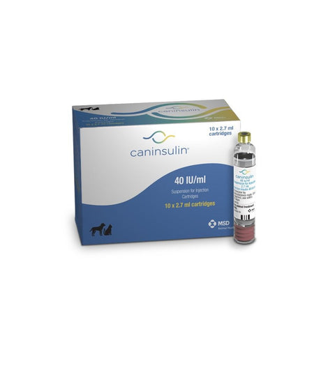 Caninsulin Cartridges - 10 x 2.7ml