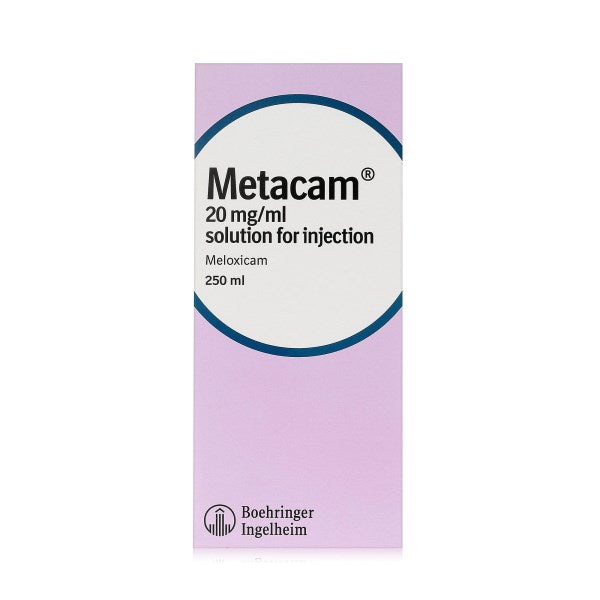 Metacam 20 mg/ml Solution for Injection for Cattle, Pigs and Horses