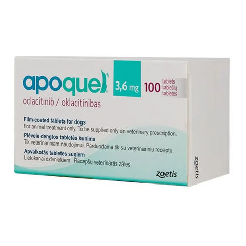 Apoquel Film-Coated 3.6mg Tablets For Dogs