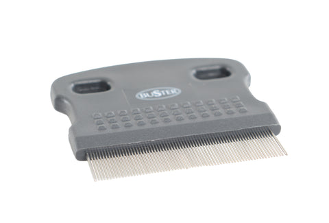 BUSTER Flea Comb With Metal Teeth - For Flea , Nit Treatments - For All Coats & Pets