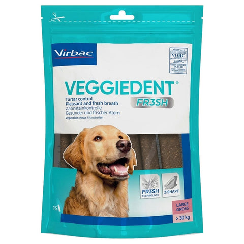VeggieDent® FR3SH™ Dental Chews for Dogs