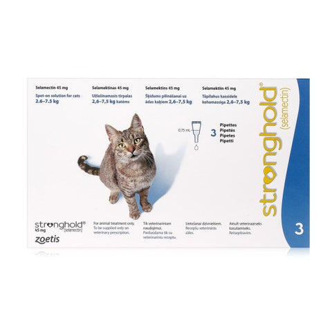 Stronghold Spot-On for Cats 2.6-7.5kg