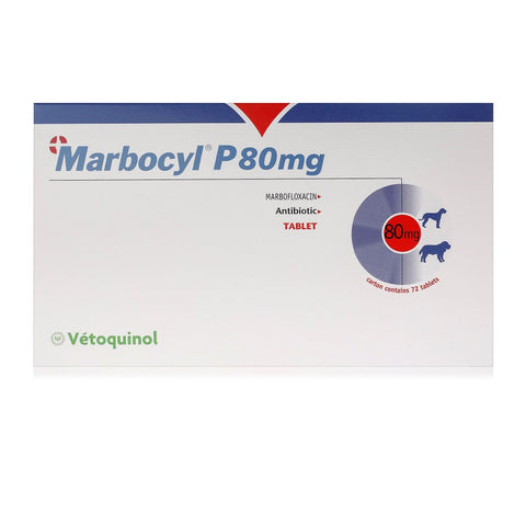 Marbocyl® P Tablets for Dogs 80mg