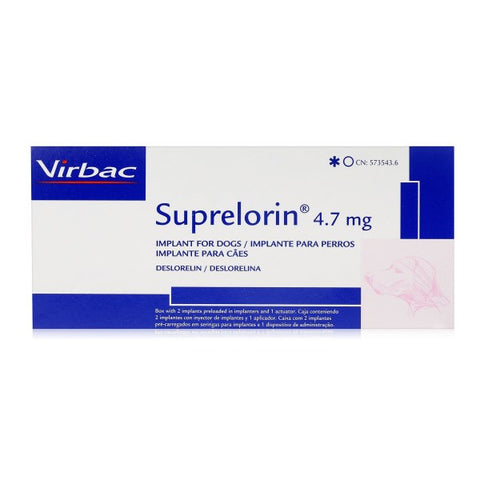 Suprelorin 4.7mg Implant for Dogs x 2