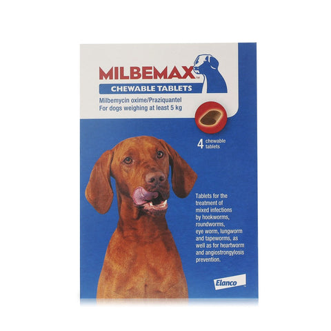 Milbemax Worming Tablets for Dogs (Chewable)