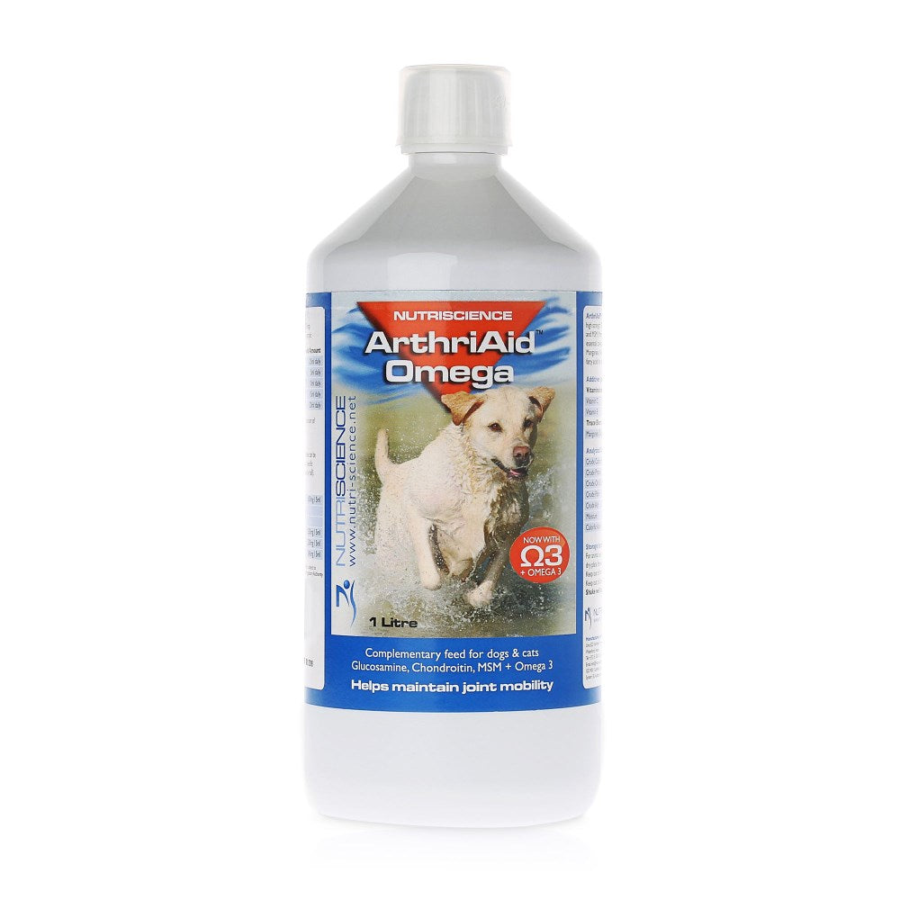 NutriScience Arthri Aid™ Omega Joint & Mobility Supplement for Dogs and Cats