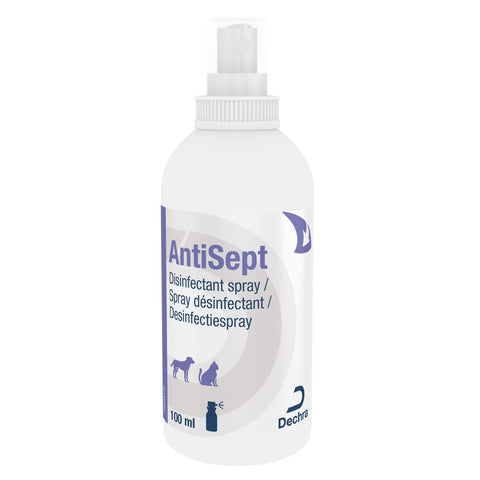 AntiSept Disinfectant spray for Dogs and Cats - 100ml