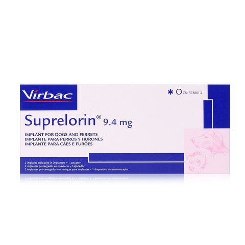 Suprelorin 9.4mg Implant for Dogs & Ferrets x 2