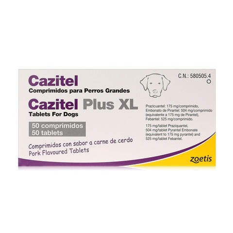 Cazitel Plus XL Tablets For Dogs