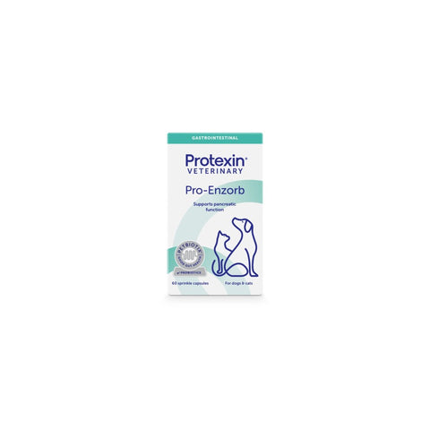 Protexin® Pro-Enzorb Pancreatic Function Support for Dogs and Cats x 60 capsules