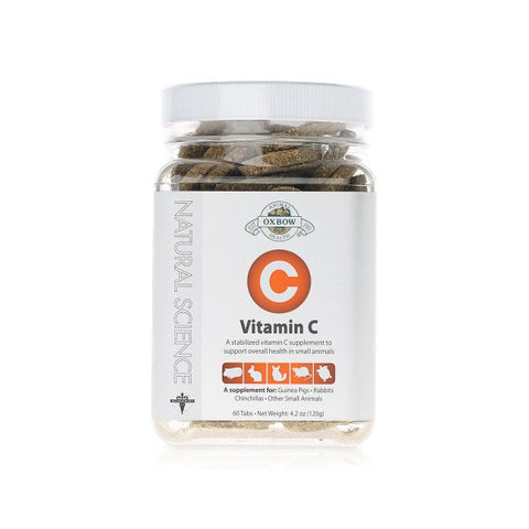 OXBOW Natural Science Vit CS/A For Small Pets - 60 Hay Tabs