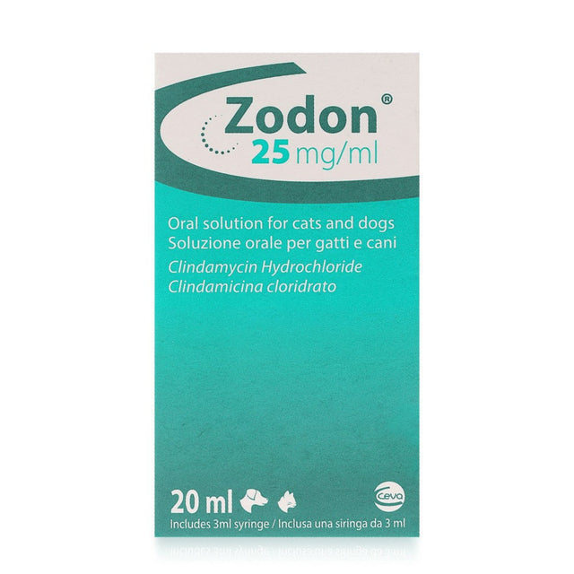 Zodon 25mg/ml Oral Solution 20ml – VetMedi.co.uk