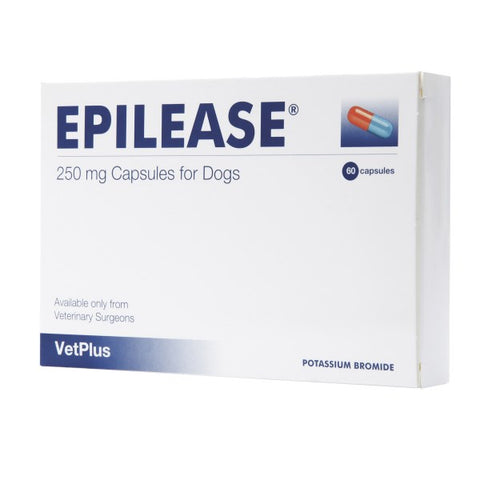 VetPlus Epilease 250 mg Capsules for Dogs x 60