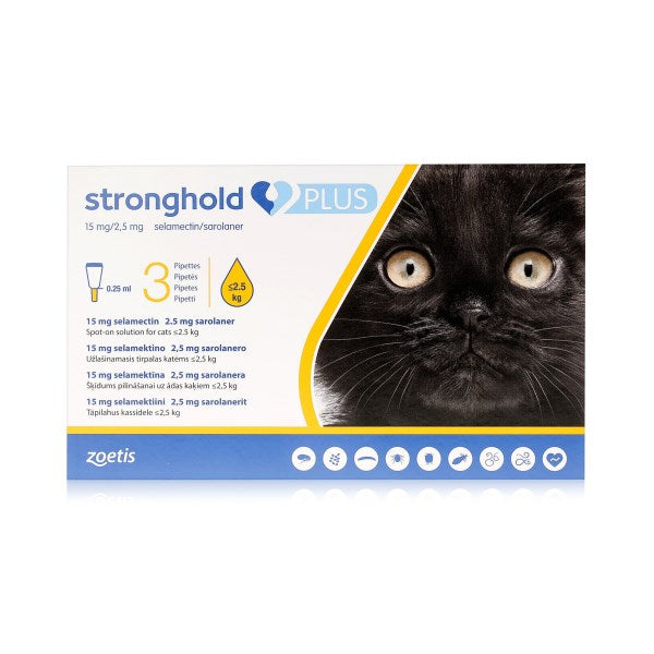 Stronghold Plus spot-on for Small Cats and Kittens