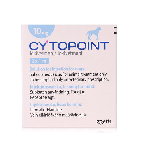 Cytopoint 2 x 1ml Solution Injection For Dogs