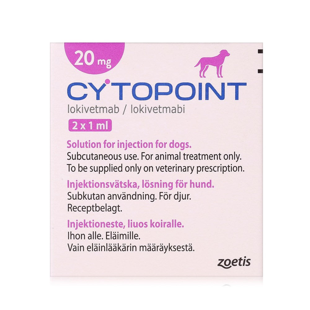Cytopoint 20mg Cytopoint Injection Dog Cytopoint X 1ml Solution
