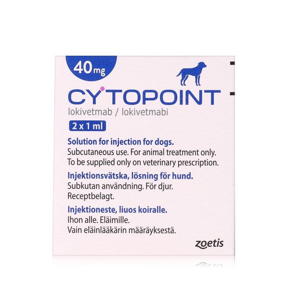 Cytopoint Sticker Cytopoint 2 x 1ml Solution Injection For Dogs