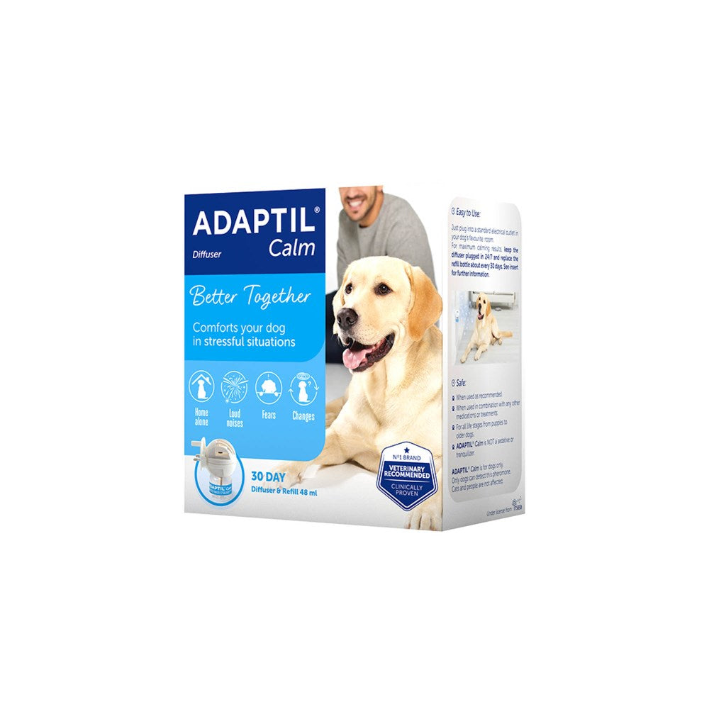Adaptil Calm Diffuser - Calming / Anxiety Treatment For Dogs - 30 Day ...