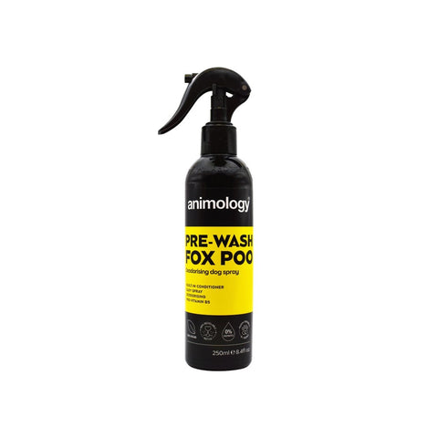 Animology Pre-Wash Fox Poo Deodorising Spray 250ml