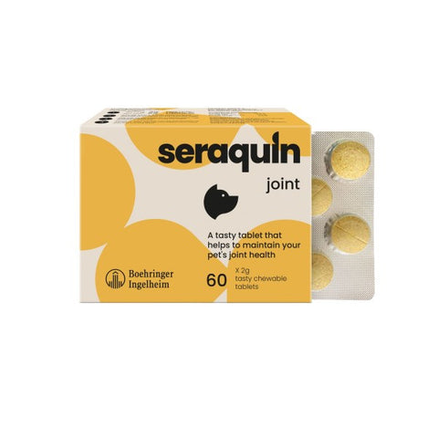 Seraquin® Glucosamine Chewable Joint Supplement Tablets
