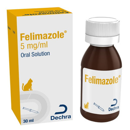 Felimazole Oral Solution for Cats 5 mg/ml – VetMedi.co.uk