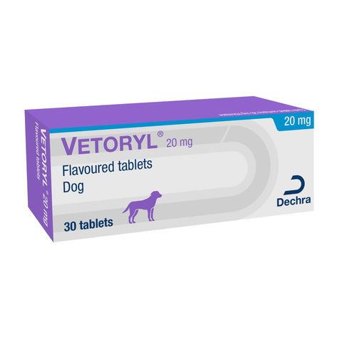 Vetoryl 20mg Flavoured Tablets for Dogs x 30