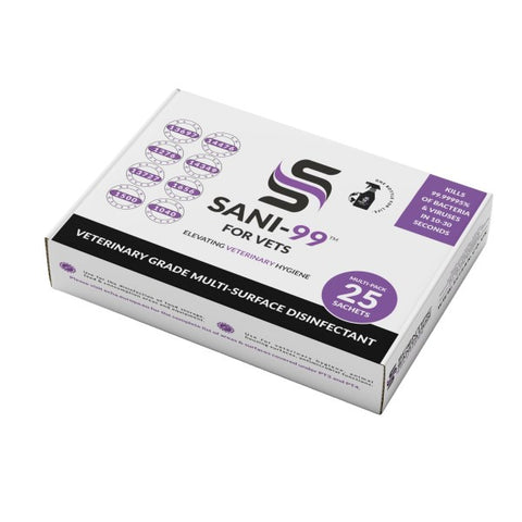 Sani-99 For Vets 6g Sachet x 25