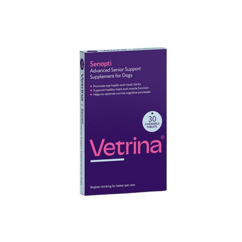 Vetrina Senopti Advanced Senior Support Chewable Tablets for Dogs