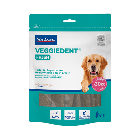 VeggieDent® FR3SH™ Dental Chews for Dogs