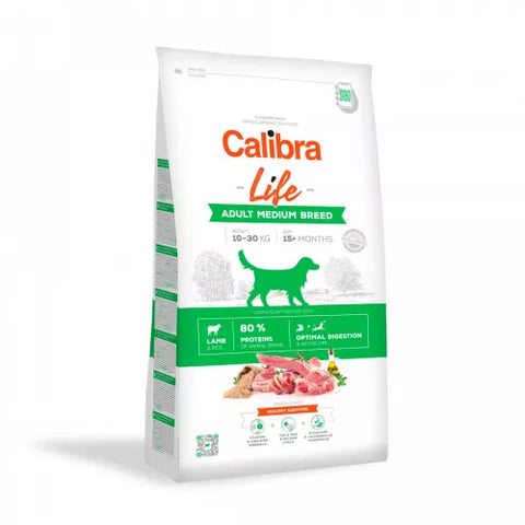 Calibra Adult Life Medium Breed Lamb Dog Food