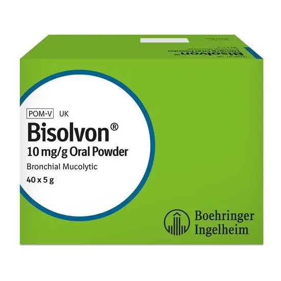Bisolvon 10mg g Oral Powder 40 x 5g Sachets