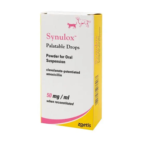 Synulox Palatable Drops 15mls
