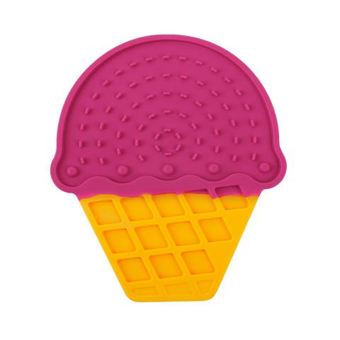 Treat Mat - Freezable - Slow Feeder For All Pets - All For Paws Chill Out Ice Cream Lick Mat