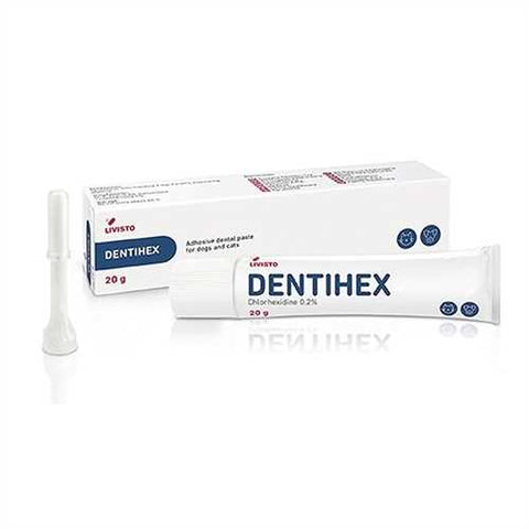 DentiHex (Dentisept) Dental Paste - For Dogs And Cats - Plaque Free (20g)