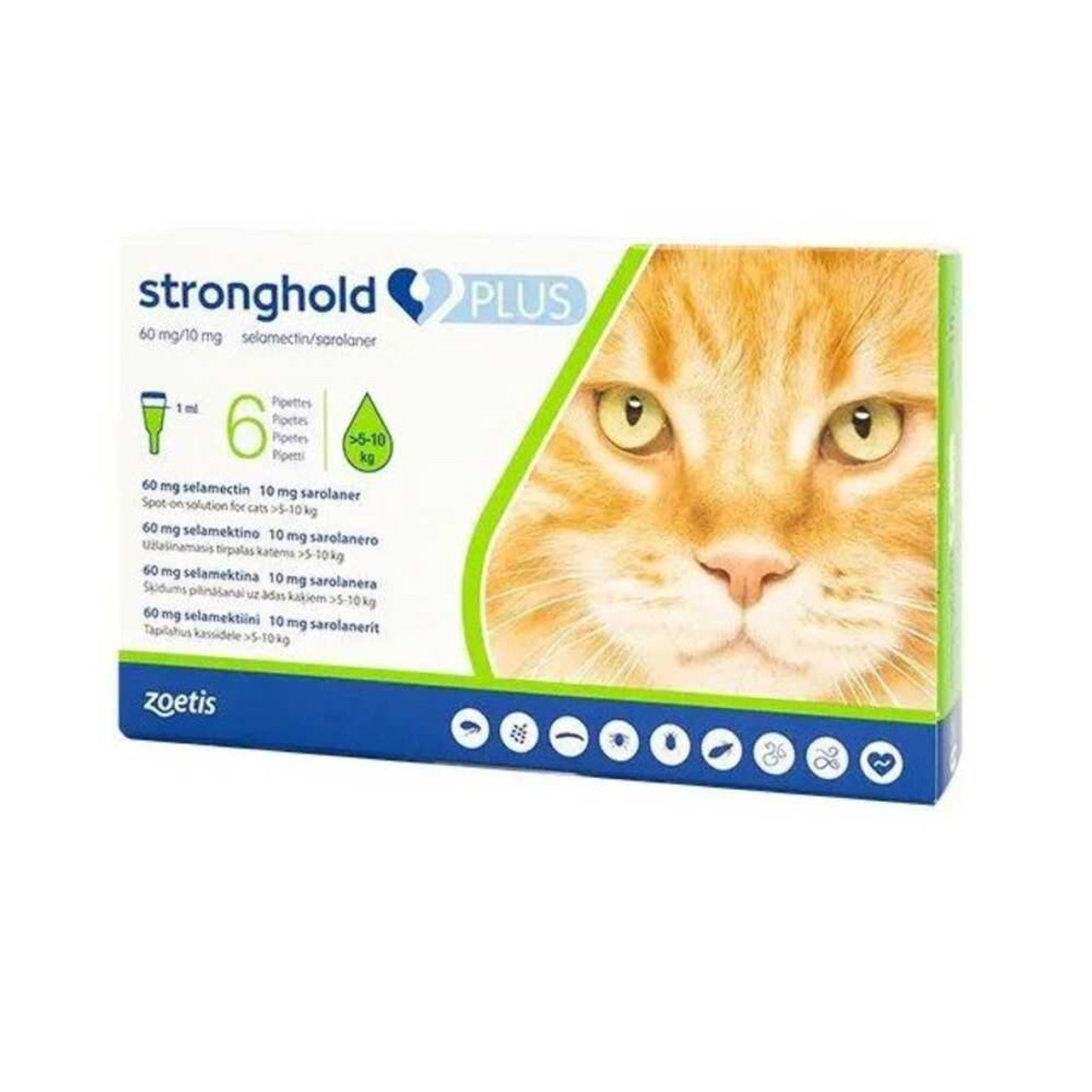 Stronghold Plus spot on Large Cats 5