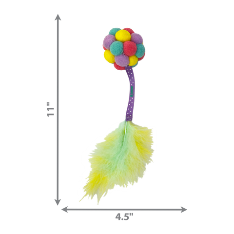 KONG Cat Active Bubble Ball Assorted