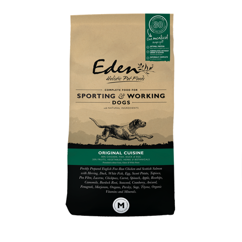 Eden 80/20 Original Working And Sporting Dog Food 15kg