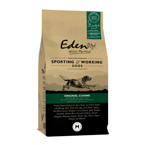 Eden 80/20 Original Working And Sporting Dog Food 15kg