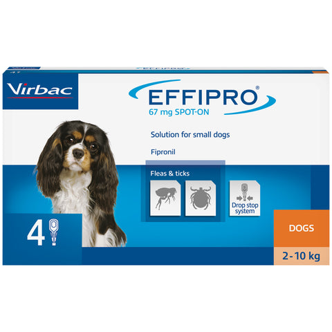 Effipro spot on for dogs - 4 pipettes