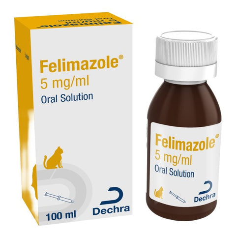 Felimazole Oral Solution for Cats 5 mg/ml