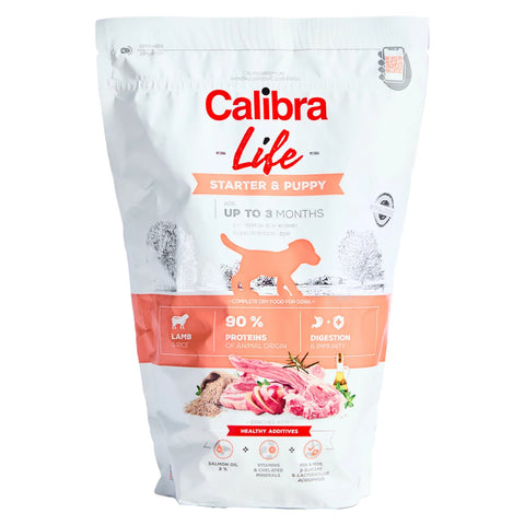 Calibra Dog Life Starter & Puppy Lamb Dog Food
