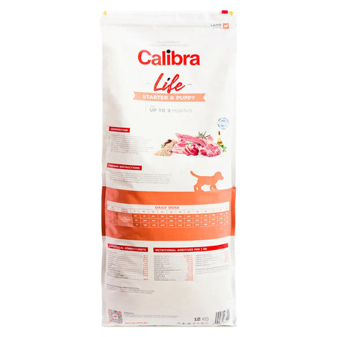 Calibra Dog Life Starter & Puppy Lamb Dog Food