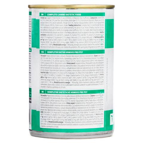 Calibra Veterinary Diets Renal Wet Dog Food 6 x 400g Cans