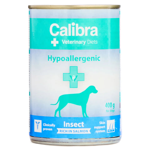 Calibra VD Dog Hypoallergenic Insect & Salmon 6x400g