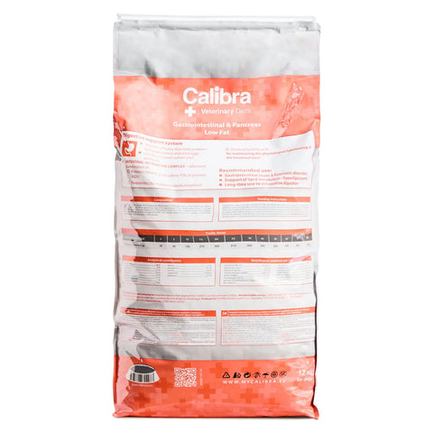 Calibra Veterinary Diets Gastrointestinal & Pancreas Low Fat Dry Dog Food
