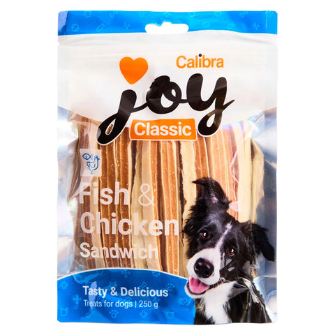 Calibra Joy Dog Classic Fish&Chicken Sandwich 250g